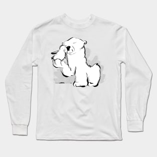 Polar bear hugs Long Sleeve T-Shirt